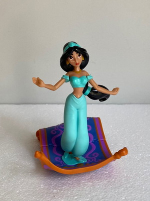Disney Princess Jasmine PVC Figurine on Flying Carpet used