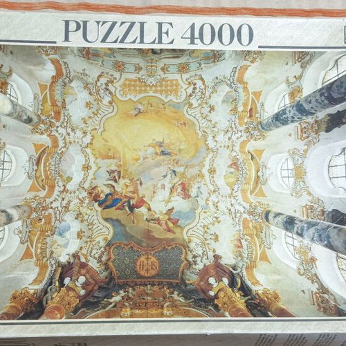Educa Puzzle The Wieskirche 4000 pieces like new