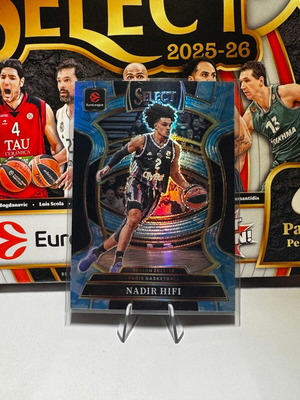 2025-26 Panini Select Euroleague Nadir Hifi Camo card new