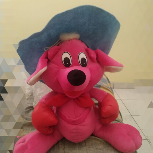 Pink stuffed toy like new, 40 centimeters tall