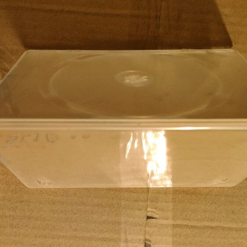 Slim DVD cases used, pack of 128 pieces