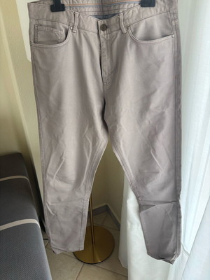 Zara men’s straight jean like new, beige/grey, size 44