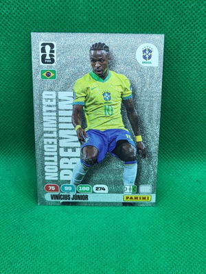 Vinicius Junior Limited Edition Premium κάρτα Panini FIFA World Cup 2026 καινούργια