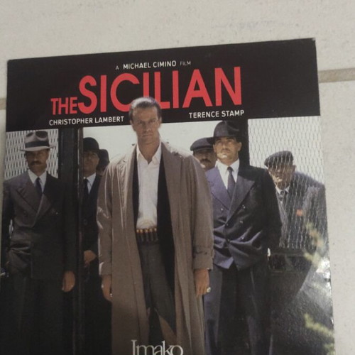 The Sicilian DVD used, foreign cinema, subtitles