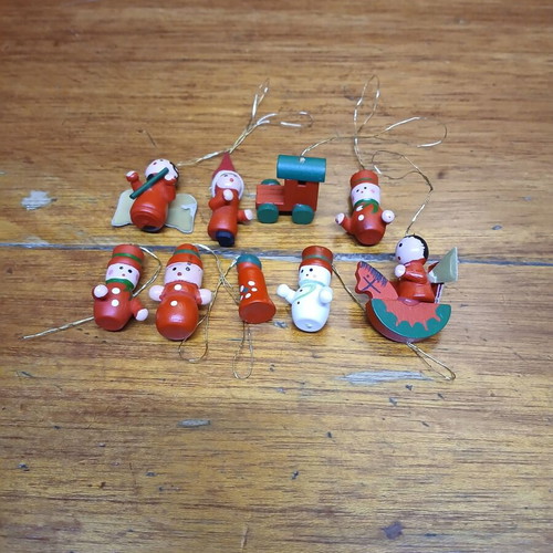 Mini Christmas ornaments used