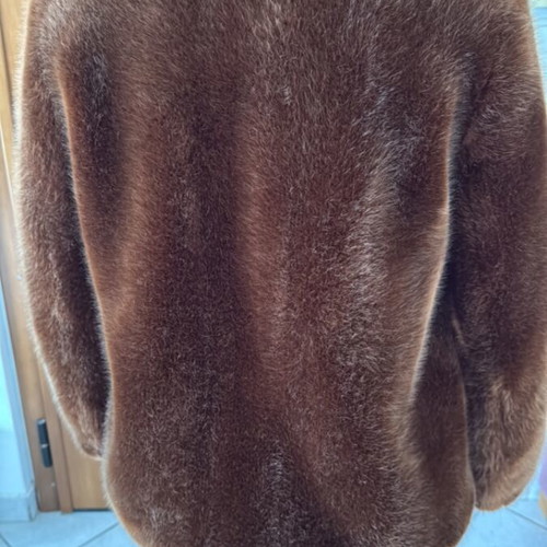 Zara ecological fur brown like new