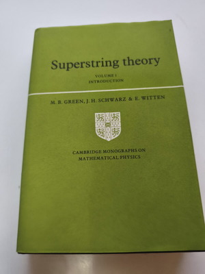 Superstring Theory Vol 1 book used, astrophysics