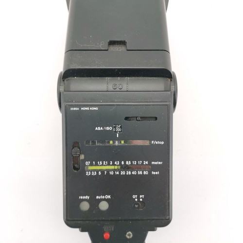 Sunpack auto 266D camera flash used functional