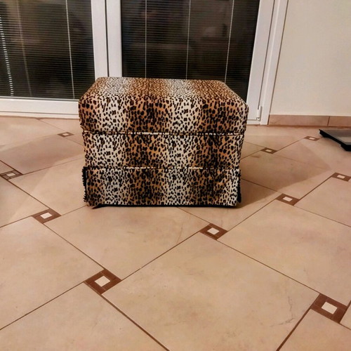 Stool Animal Leopard like new