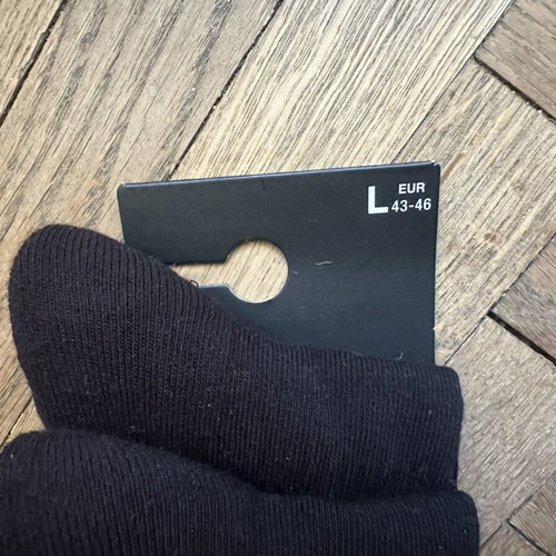 Pull & Bear black socks pack of 3, size 43-46