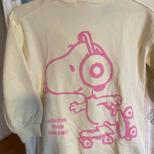 Zara sweatshirt dress used, yellow, size 10 years