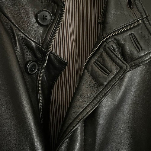 Leatherman men's leather jacket XL new, black