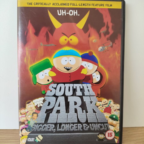 South Park Bigger, Longer and Uncut DVD used without Greek subtitles