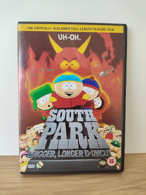 South Park Bigger, Longer and Uncut DVD used without Greek subtitles
