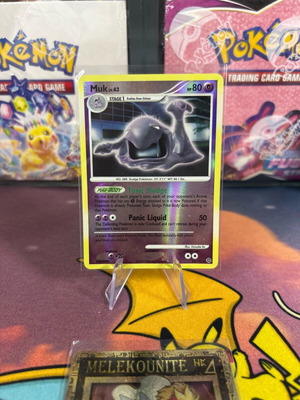 Pokemon card Muk reverse holo secret wonders set like new