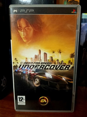 Need for Speed Undercover PSP game like new, English version