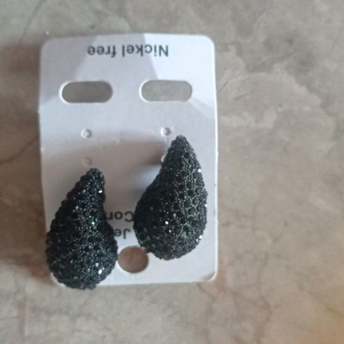 Large teardrop earrings new