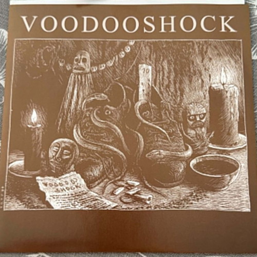 Iron Kind / Voodooshock Split 7" vinyl used, metal