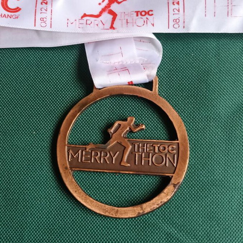 TheTOC Merrython 2019 collectible medal like new, authentic