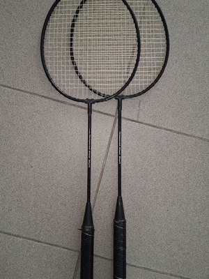 Badminton rackets used, set of 2