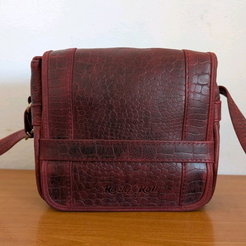 Rock & Roll leather camera bag used