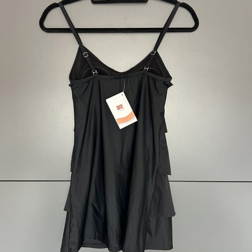 Black One-Piece Swimsuit Dress Size XS New