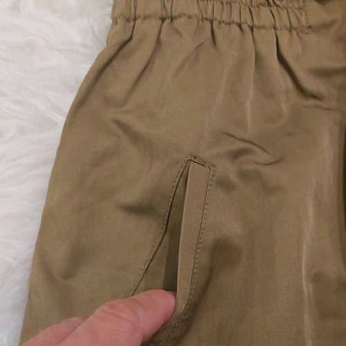 Stradivarius women's mini skirt size S like new, beige brown