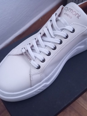 Raymont Athens leather sneakers like new, size 44, white