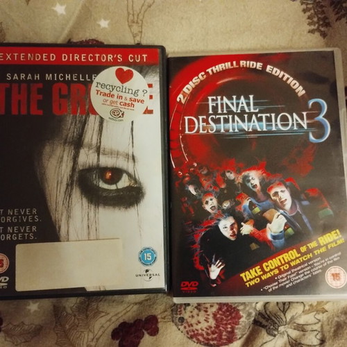 Ultimate 2000s Horror Double Feature DVD Bundle like new