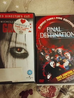 Ultimate 2000s Horror Double Feature DVD Bundle like new