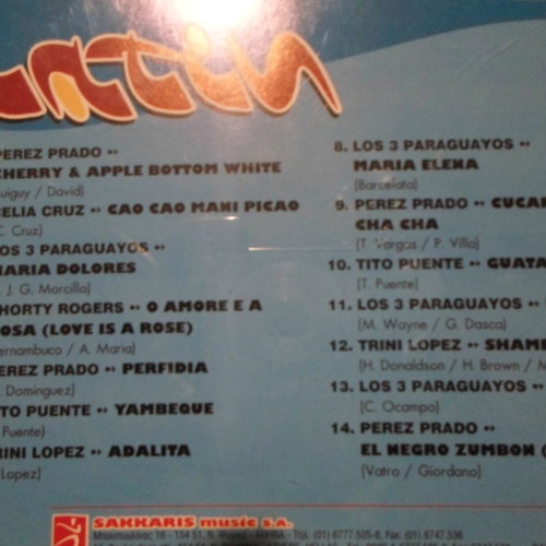 The Best Latin Music 6 CD Set used