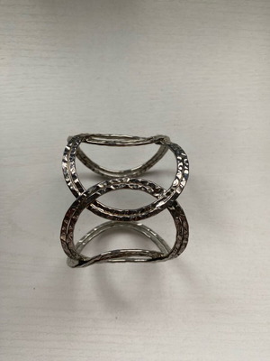 Bracelet with circles silver like new