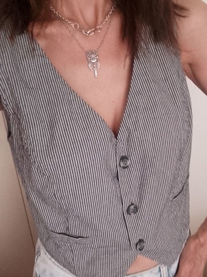 Namaste vest like new, 100% cotton, size S fit
