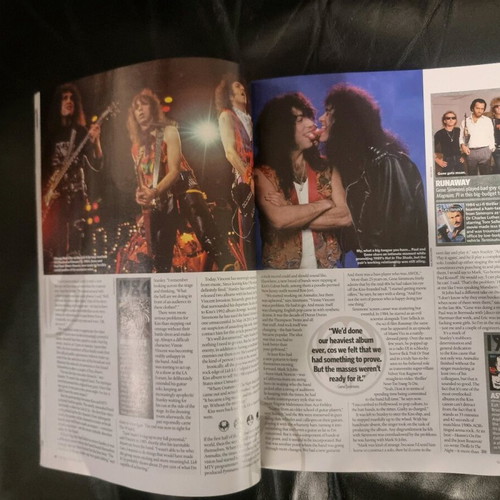 AOR Classic Rock Magazine March 2012 with Kiss feature like new