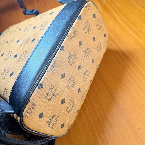 Mcm backpack shoulder bag like new, black and brown
