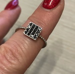 Silver 925 ring used, size 53