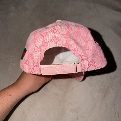 Gucci pink hat