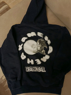 Zara Dragonball kids sweatshirt for 9 years like new, black