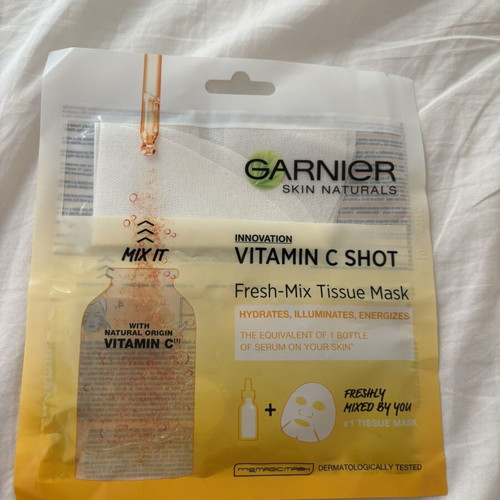 Garnier Vitamin C Shot New Fresh-Mix Tissue Mask