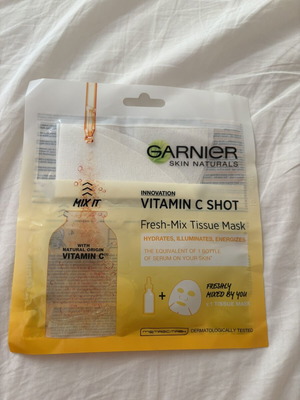 Garnier Vitamin C Shot New Fresh-Mix Tissue Mask