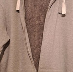 Admiral gray hoodie jacket like new with fur lining