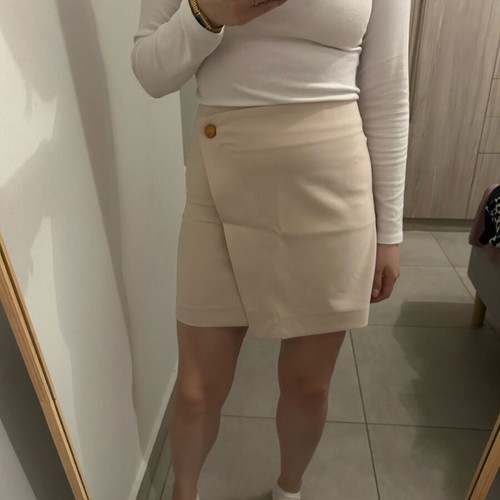 Mind Matter suit set with skirt new, beige, size M