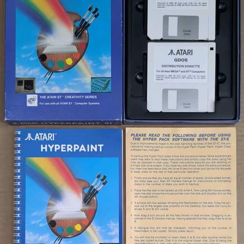 Hyperpaint Atari ST like new