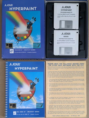 Hyperpaint Atari ST like new