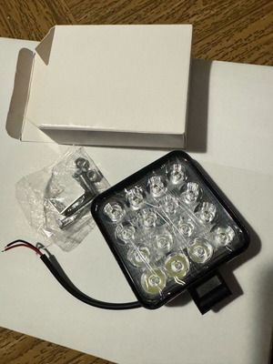 Pair of LED Spotlights 12V-24V New, Full Set