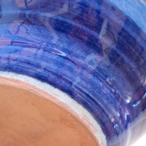 Ceramic amphora new, hand-painted from Antiparos