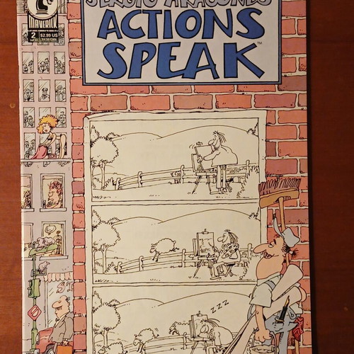 Sergio Aragones Actions Speak comic issue 2, Dark Horse