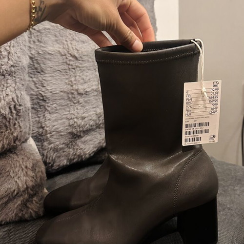 H&M ankle boots new, size 36, grey