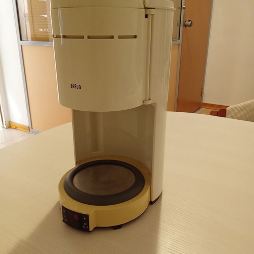 Braun coffee maker used without carafe