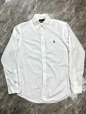Ralph Lauren Λευκό Πουκάμισο Μακρυμάνικο σαν καινούργιο, μέγεθος M